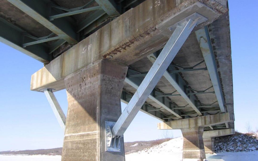 Assiniboine River Bridge Substructure Strengthening